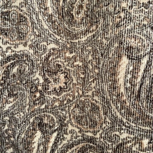 JONES NEW YORK Signature Corduroy Pants Jeans Women Size 12 Paisley - Picture 5 of 10